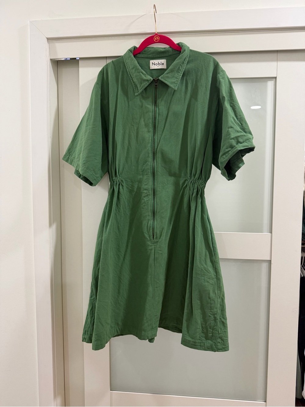 Noble Green Utility Dress